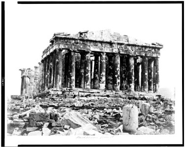Parthenon from w. LCCN94513450