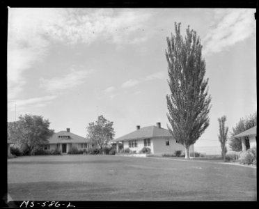 Part of company housing project for miners. Columbia Steel Company, Columbia Mine, Columbia, Carbon County, Utah. - NARA - 540506 photo