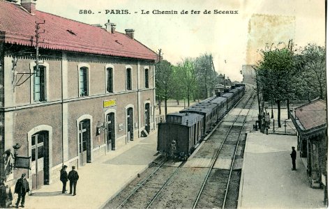 PARIS - Le Chemin de fer de Sceaux -Gare Sceaux Ceinture-