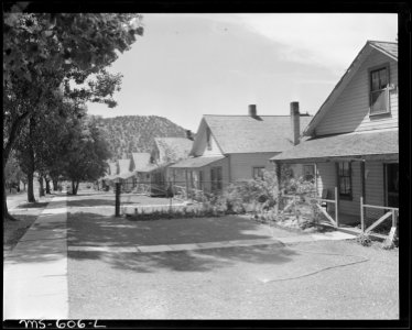 Part of company housing project. Independent Coal & Coke Company, Kenilworth Mine, Kenilworth, Carbon County, Utah. - NARA - 540520