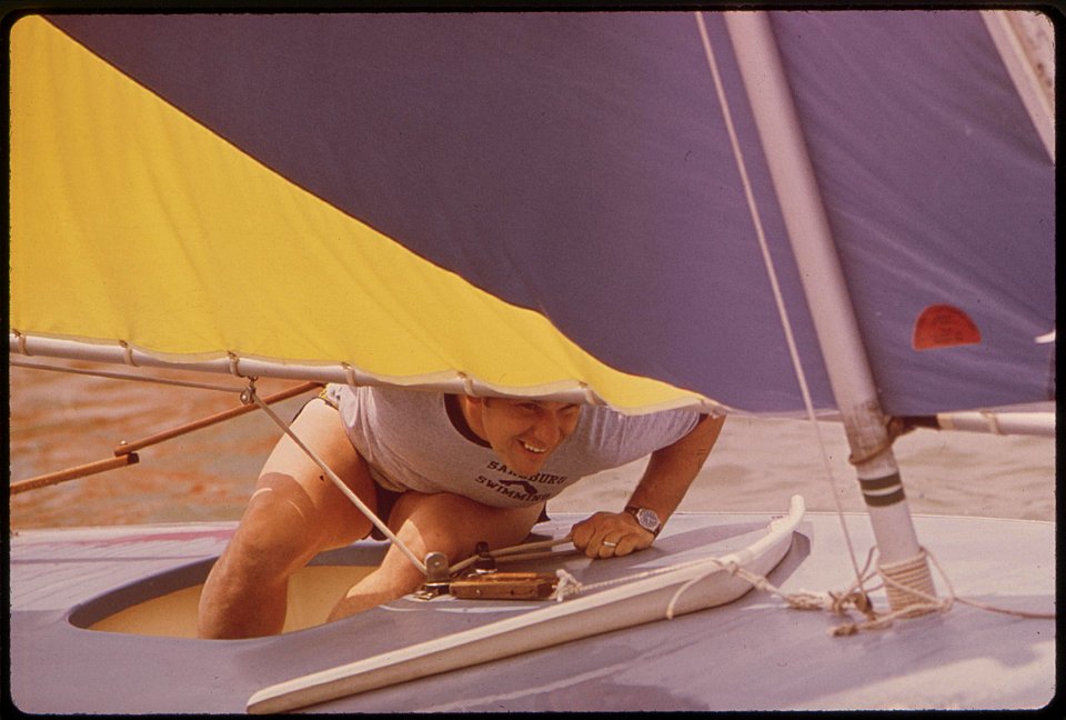 Participant-in-the-spring-sunfish-regatta-of-the-louisville-sailing-club-september-1972 7651282504 o
