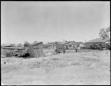 Part of company housing project. National Fuel Company, Monarch Mine, Broomfield, Boulder County, Colorado. - NARA - 540454