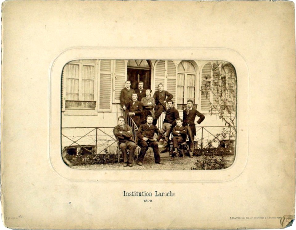 Paris, institution Laroche (J David, 1879)