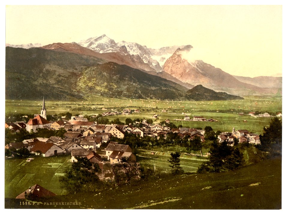 Partenkirchen, general view, Upper Bavaria, Germany-LCCN2002696273