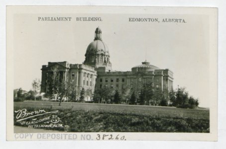 Parliament Building, Edmonton, Alberta (HS85-10-38260) original photo