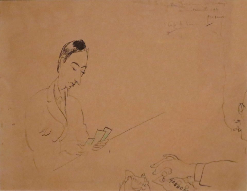 Justin K. Thannhauser and Rudolf Levy Playing Cards by Jules Pascin