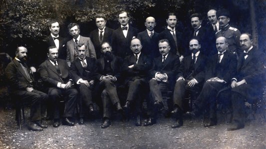 Participants of the Conference of the Transcaucasian Republics (1919, Tbilisi)