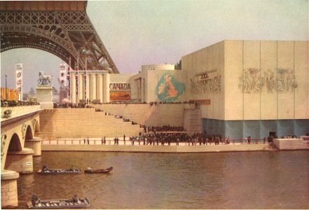 Paris-expo-1937-pavillon du Canada & de la Grande-Bretagne-06