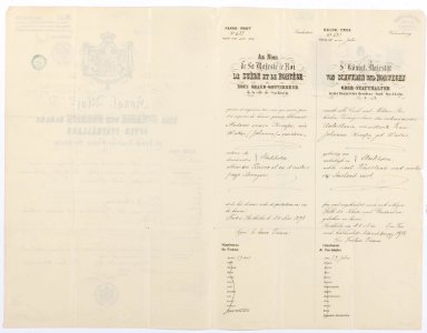 Pass från 1898 - Hallwylska museet - 102470