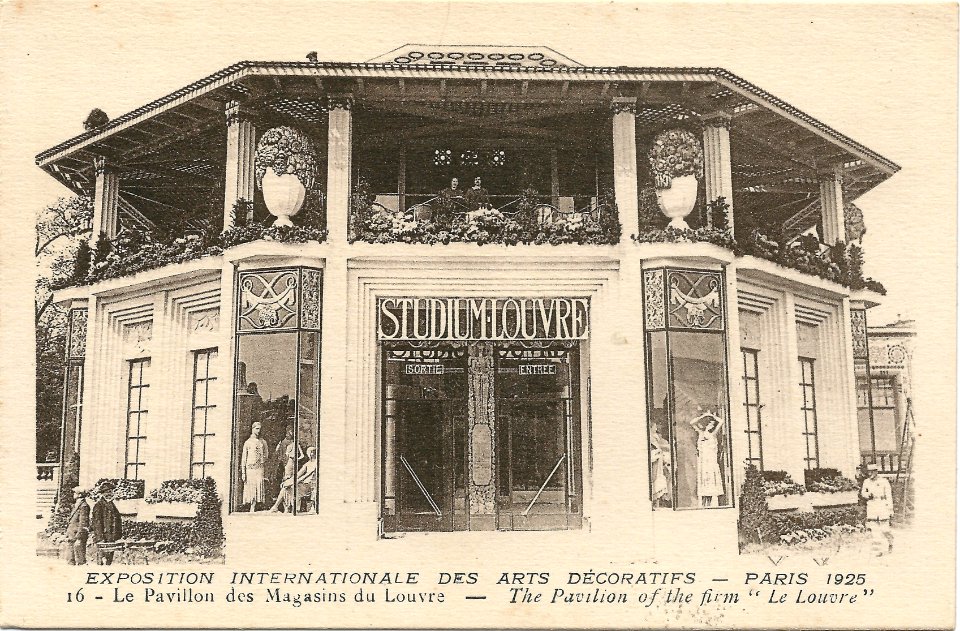 Paris-FR-75-Expo 1925 Arts décoratifs-pavillon des Magasins du Louvre
