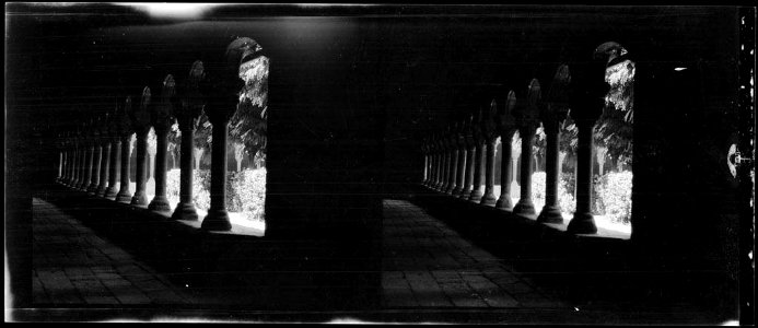 Passadís del claustre de la catedral de la Seu d'Urgell