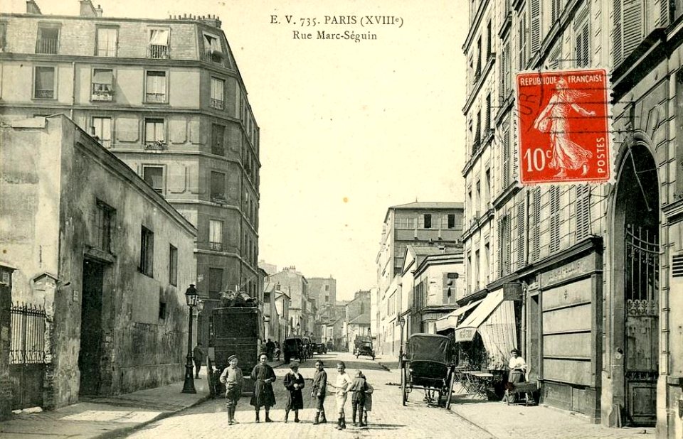 Paris-Rue-Marc-Seguin 1900