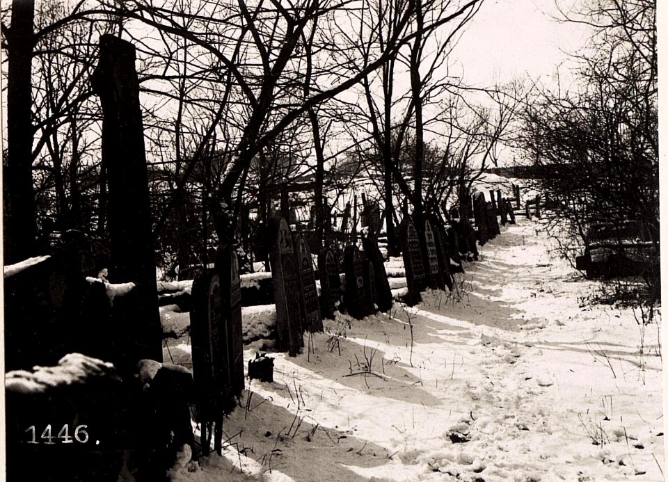 Partie vom Judenfriedhof. (März.1918.) (BildID 15713153)