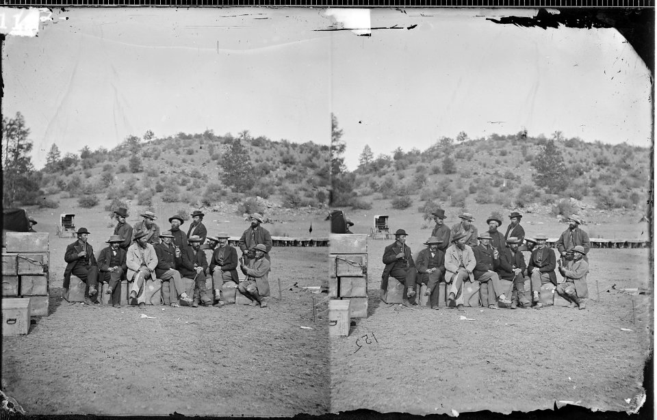 PARTY GROUP AT PRESCOTT, ARIZONA - NARA - 523884