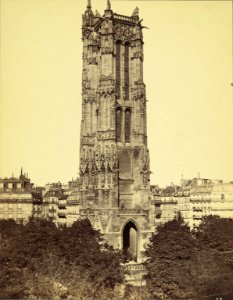 Paris. Tour Saint Jacques, ca. 1865-ca. 1895