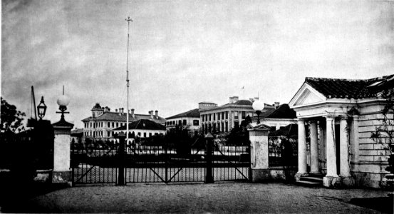 PART OF SHANGHAI BUND in 1872 photo