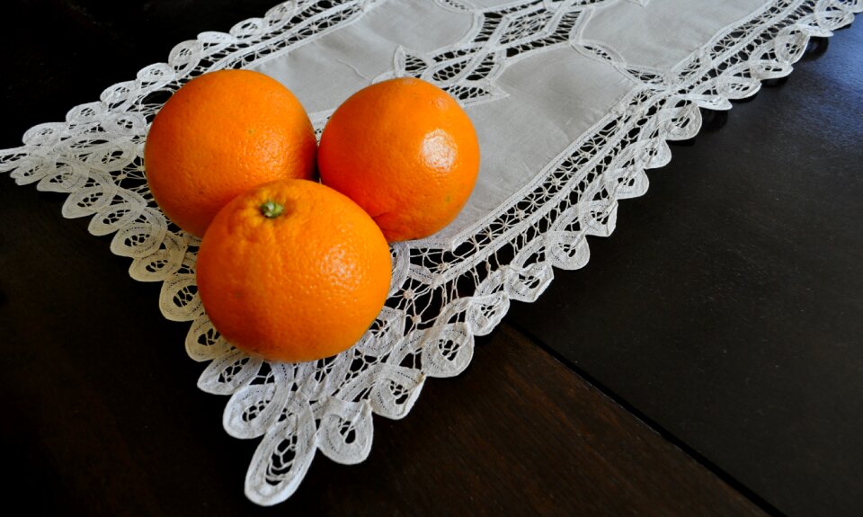 Fruit orange dessert