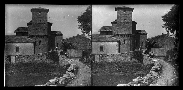 Part posterior de l'església de Santa Maria de Vilalleons