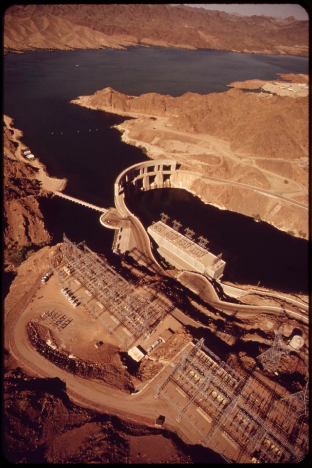 Parker-dam-on-the-colorado-river-forms-the-eastern-end-of-the-150-mile-metropolitan-aqueduct-which-supplies-drinking-water-to-los-angeles-and-intermediate-cities-may-1972 7136470963 o