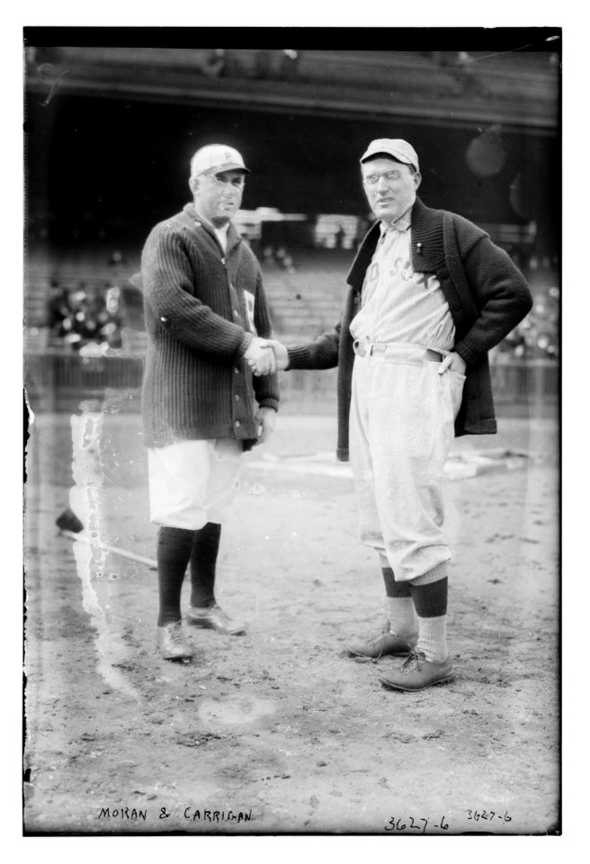 Pat Moran, manager, Philadelphia NL & Bill Carrigan, manager, Boston AL (baseball) LCCN2014700007