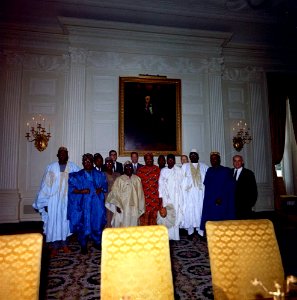 Parliamentary Delegation from Nigeria Visits White House (02)
