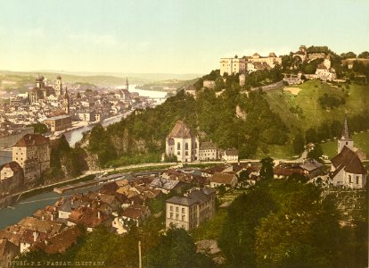 Passau-Stadtansicht mit Dreiflüsseeck-ZI-1152-01-00-217299