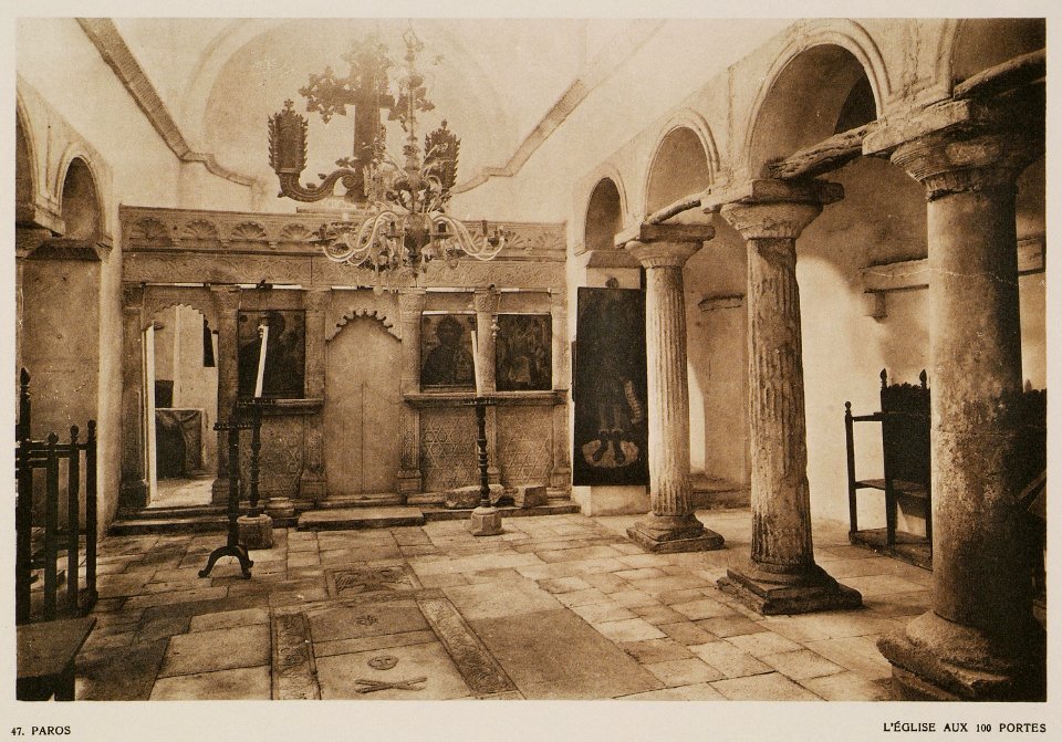 Paros – L'Église aux 100 Portes - Baud-bovy Daniel Boissonnas Frédéric - 1919