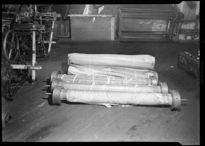 Paterson, New Jersey - Textiles. Beams and beam paper. - NARA - 518592