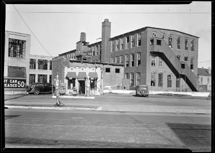 Paterson, New Jersey - Textiles. Deserted silk mill of 21st. Ave. - NARA - 518603