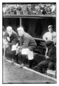Pat Moran, manager, & Grover Cleveland Alexander, Philadelphia NL (baseball) LCCN2014700020