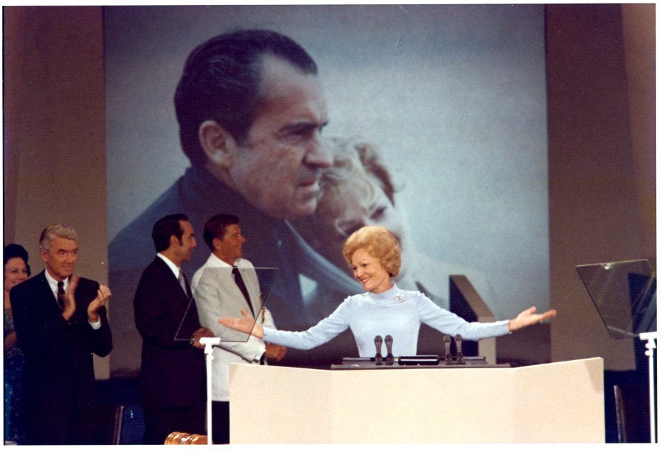 Pat Nixon at the Republican National Convention