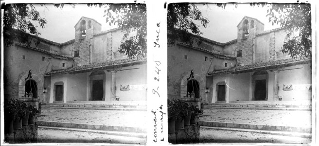 Pati del convent de monges d´Inca