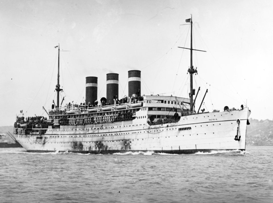 Patria (ship, 1914) - NH 42989 - cropped
