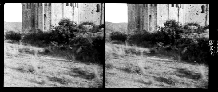 Part posterior de Sant Pere de Ponts en ruïnes
