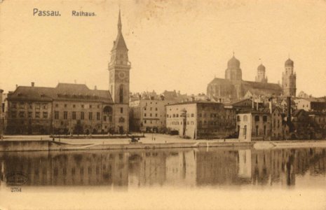 Passau, Bayern - Rathaus (Zeno Ansichtskarten)