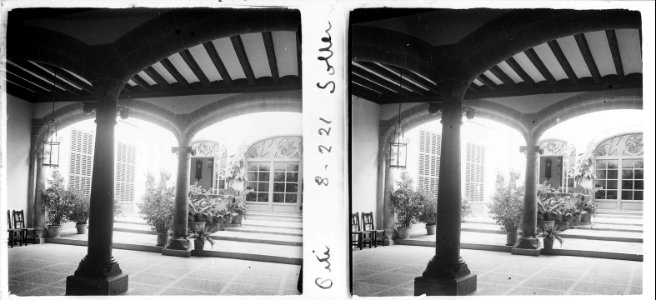 Pati d'una casa particular de Sóller