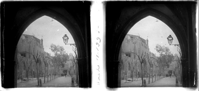 Pati de l'Hospital de la Santa Creu de Barcelona