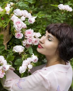 Person cute women