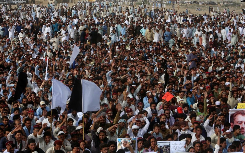 Pashtun Tahafuz Movement sit-in 2018 Karachi