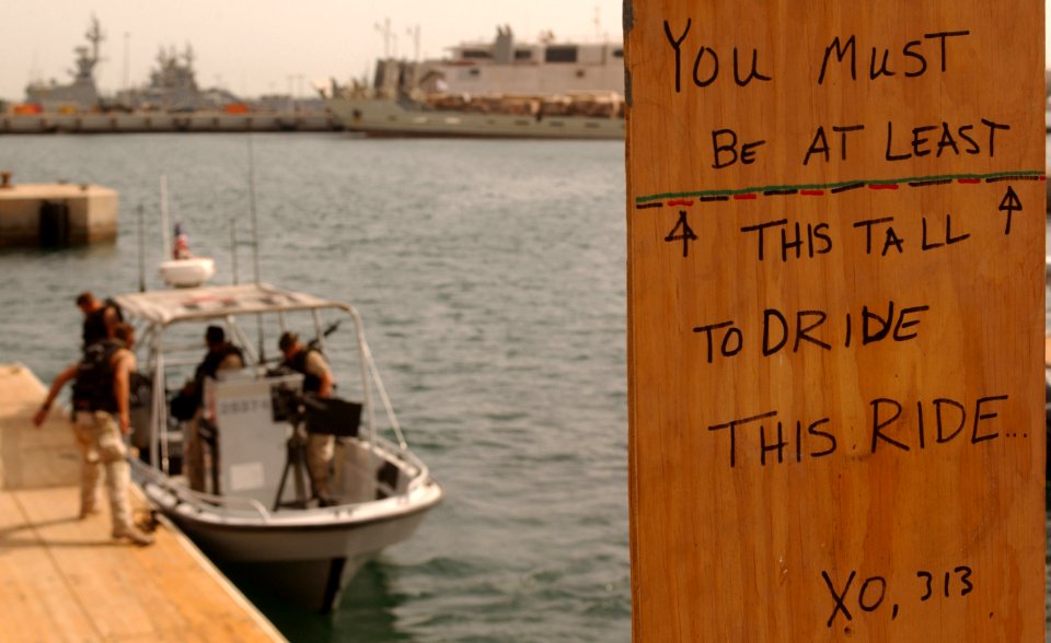 Patrol craft in Iraq