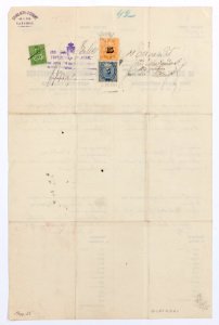 Pass från 1898 - Hallwylska museet - 102471