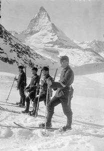 Patrouille auf Skiern - CH-BAR - 3237137