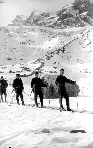 Patrouille auf Skiern - CH-BAR - 3237147