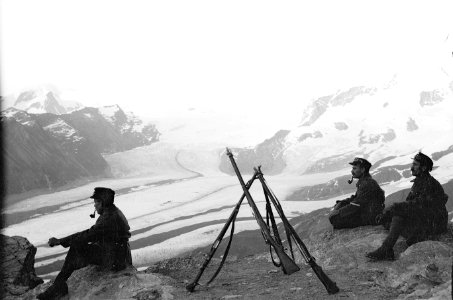 Patrouille im Matterhorngebiet - CH-BAR - 3236968
