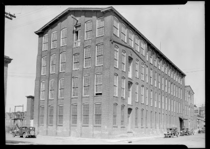 Paterson, New Jersey - Textiles. Mill at 185 Sixth Avenue which houses a number of family shops. - NARA - 518780