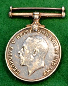 Patrick Cousins' British War Medal