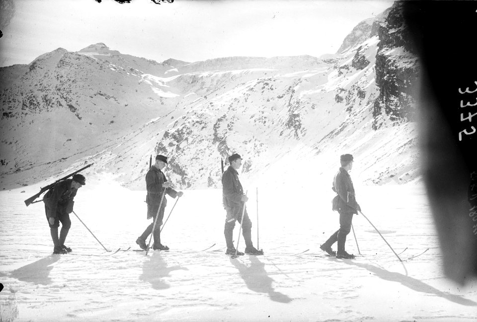 Patrouille auf Skiern - CH-BAR - 3237150