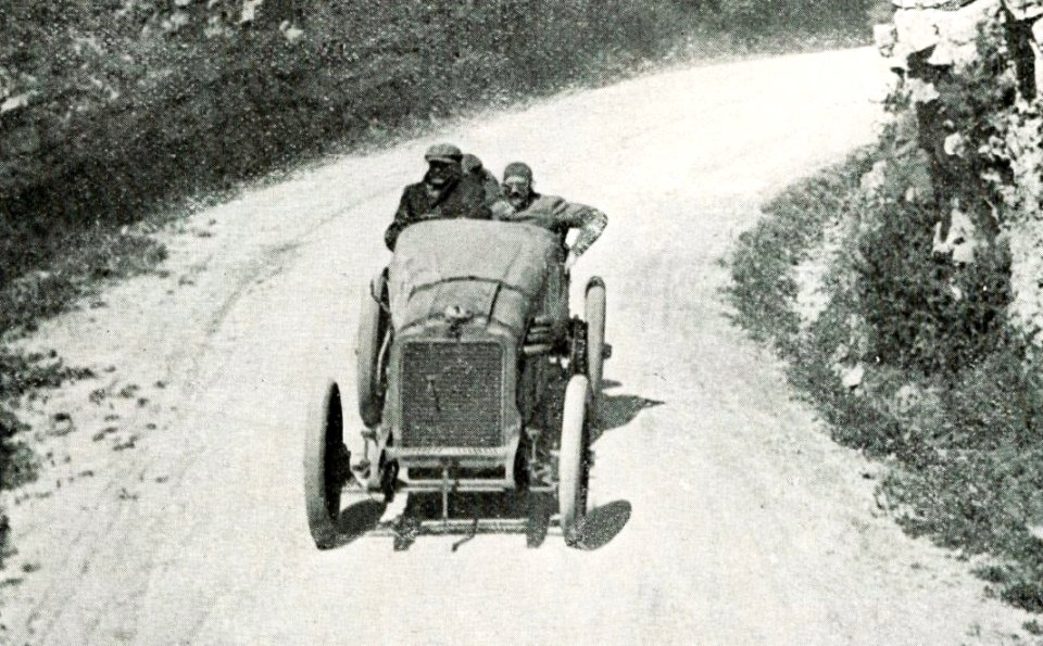 Paul Bablot, vainqueur au Mont Ventoux en 1908