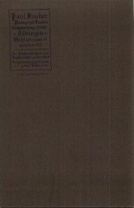Paul Fischer - (Z. Friepel) Bürgerlicher Herr mit Brille R