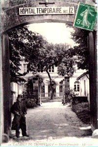 Pauillac - Lazaret-Trompeloup - Entrée de l'hôpital